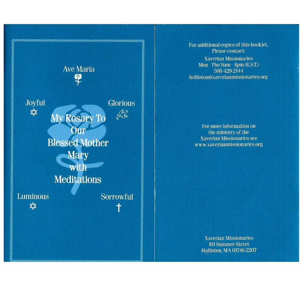 Rosary Book (Blue Book)